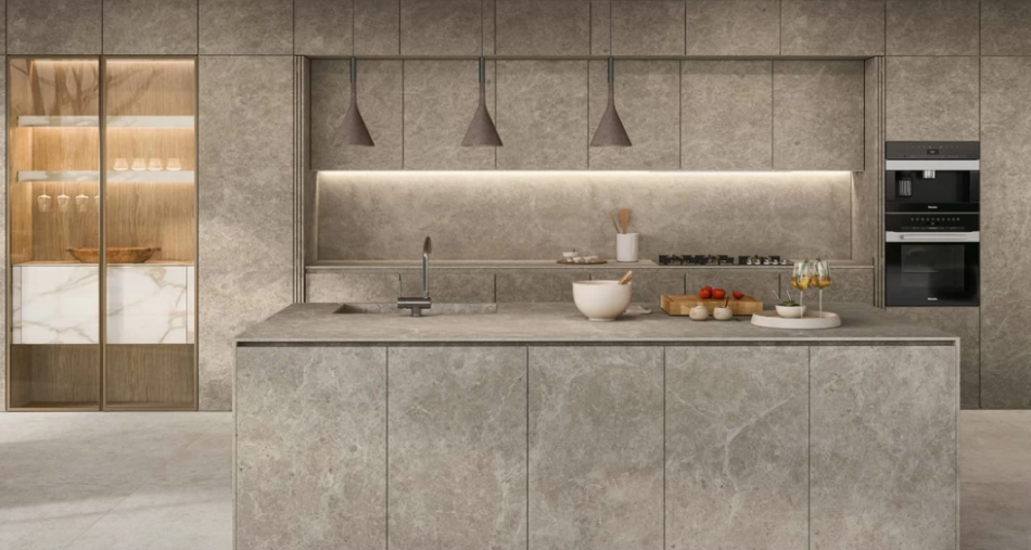 Nyra Mist - Atlas Plan: Prémiová velkoformátová keramika